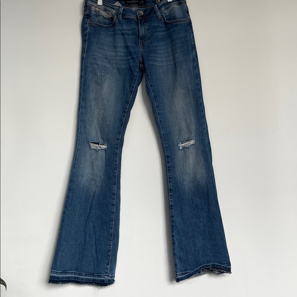 Mavi America Premium Vintage Mid Rise Flare Jeans | Size 29